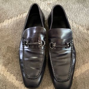 Salvatore ferragamo, men shoe black
